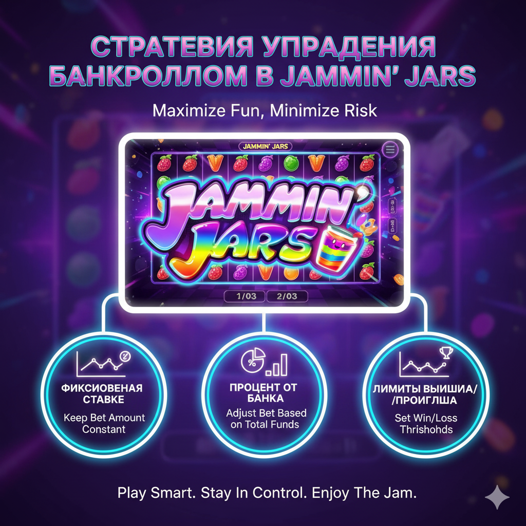 Стратегия управления банкроллом в Jammin Jars