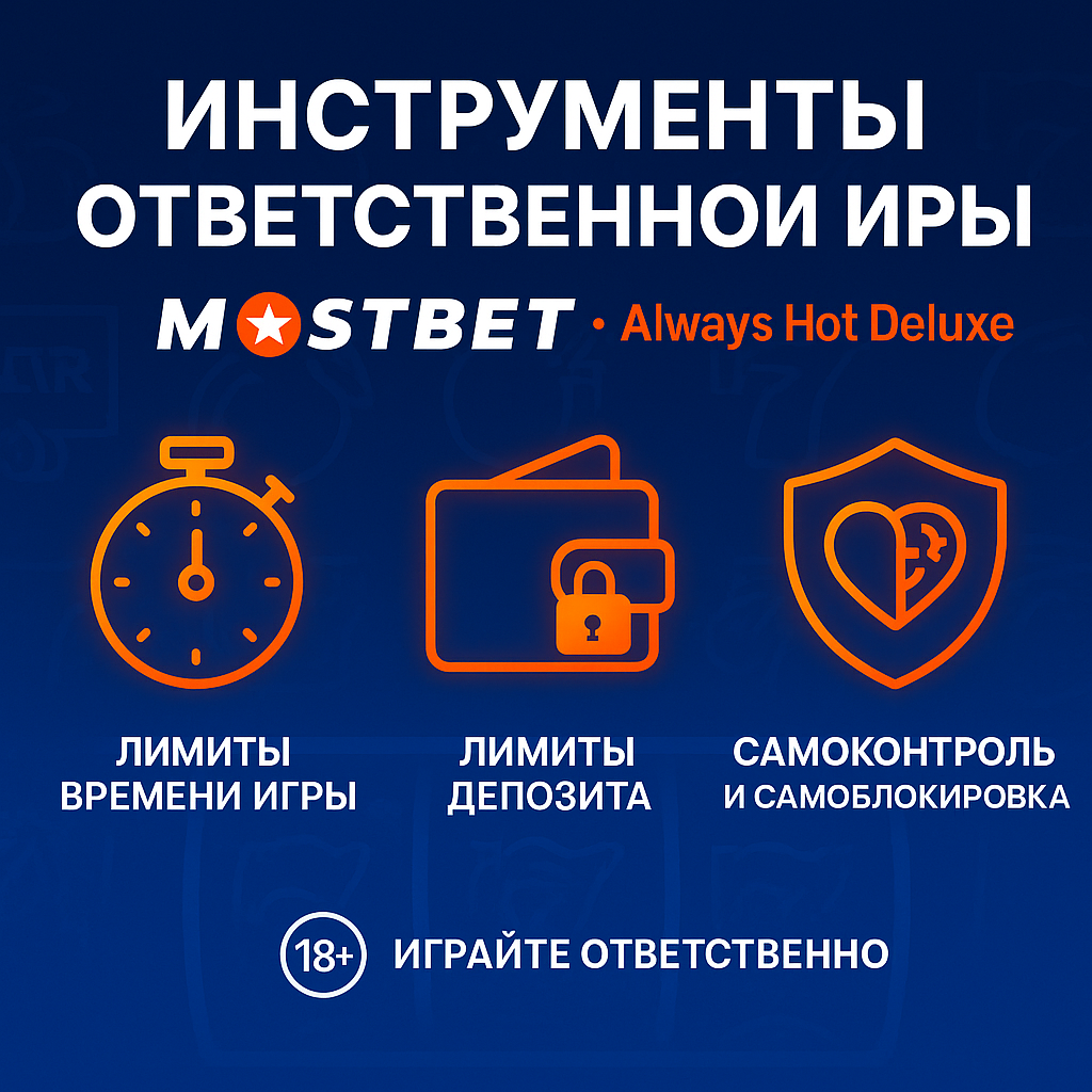 Always Hot Deluxe үшін Mostbet-тегі жауапты ойын құралдары