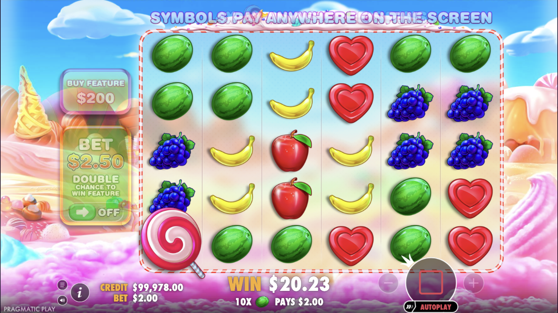 Стратегия управления банкроллом в Sweet Bonanza