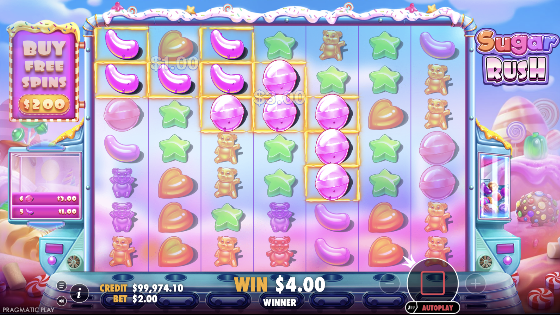 Sugar Rush-ты кластерлі слоттар арасындағы бәсекелестерімен салыстыру
