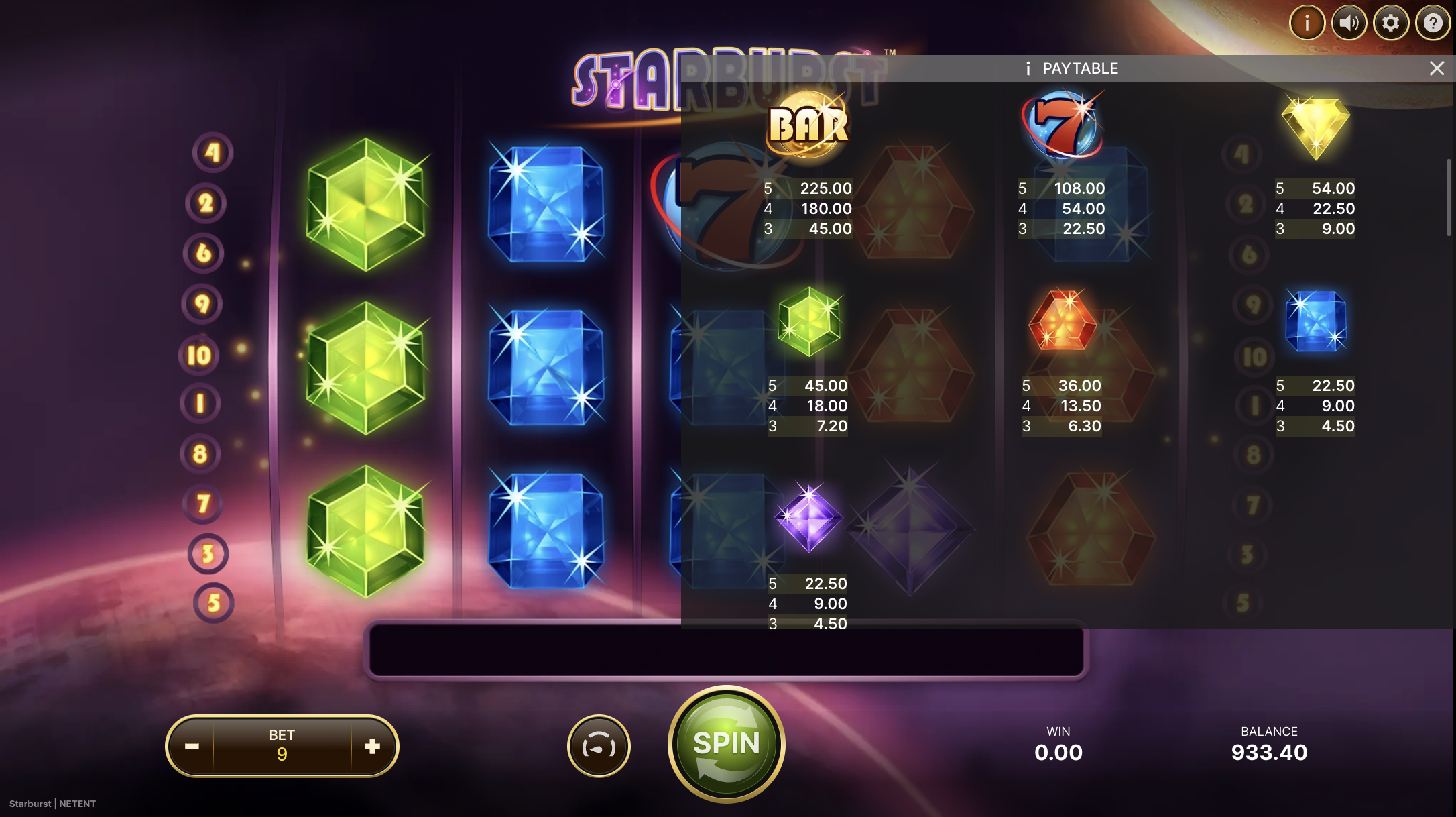 Starburst gameplay strategies with low volatility