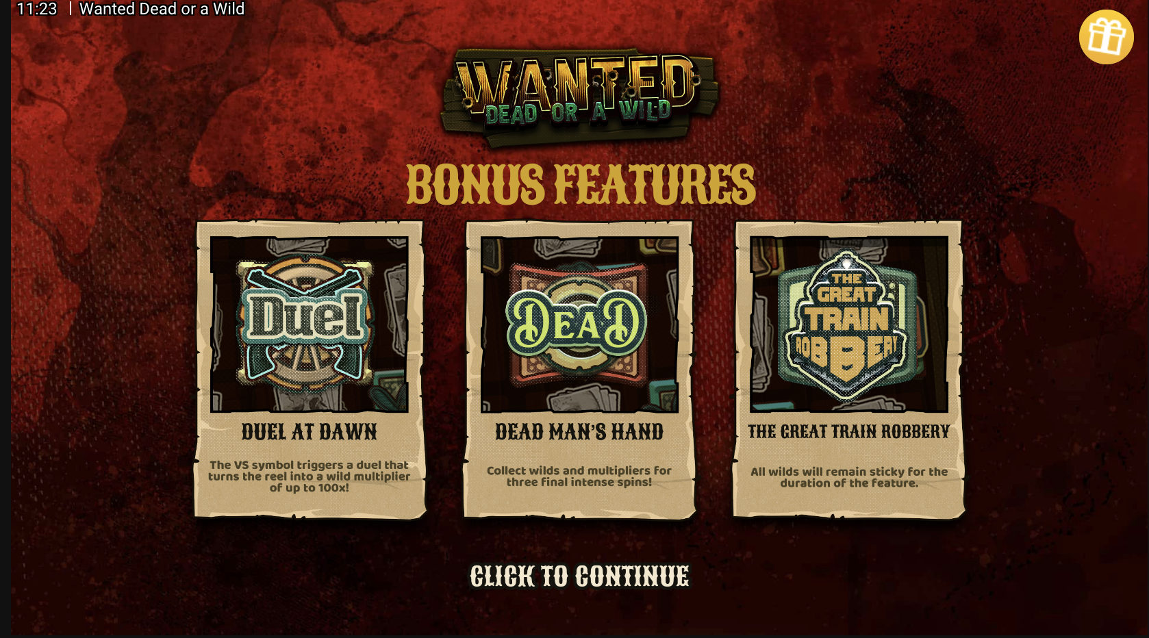 3x3 mega symbols in the Wanted slot machine