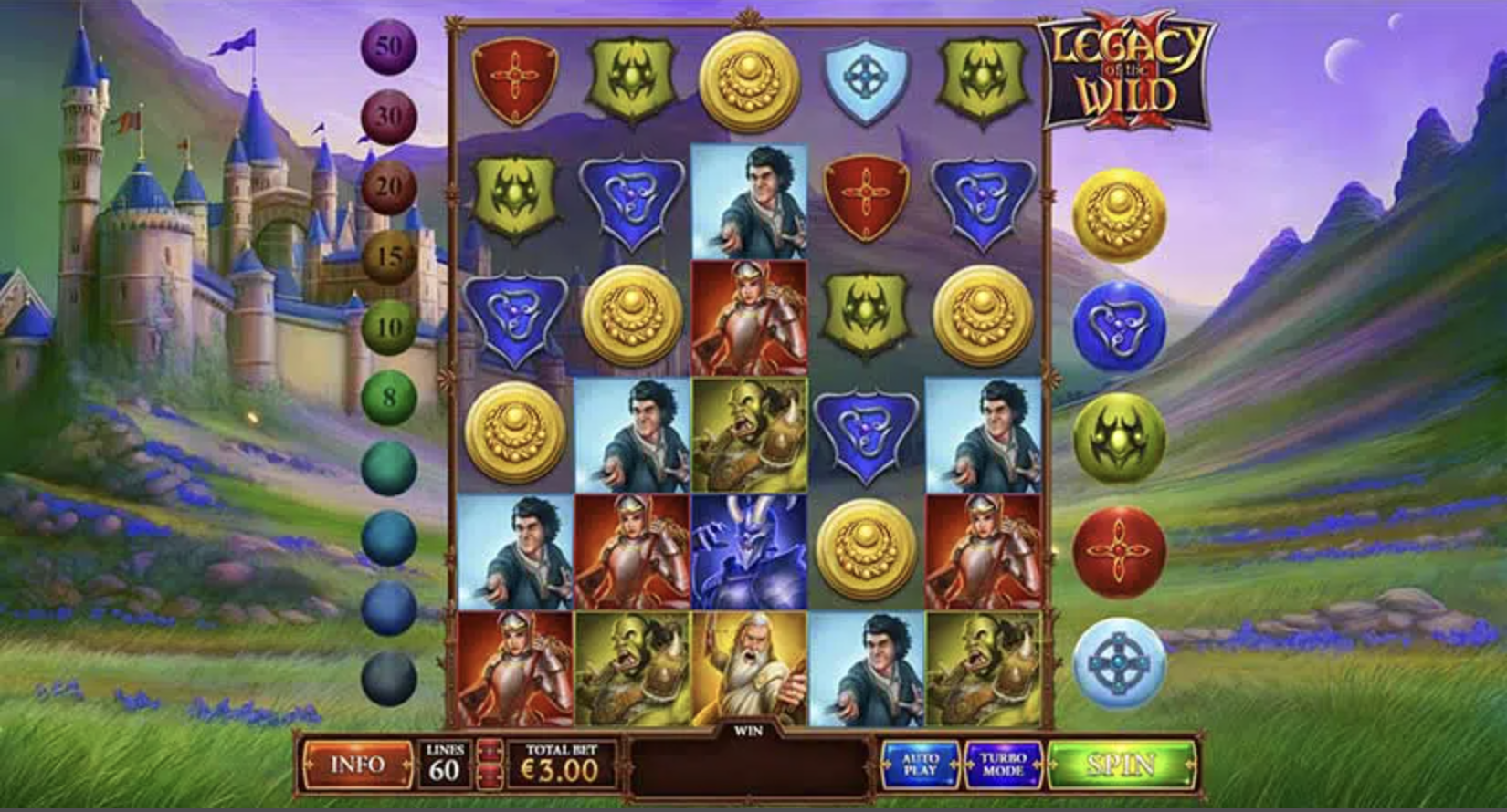 5x6 game grid and high volatility of Legacy of the Wild 2