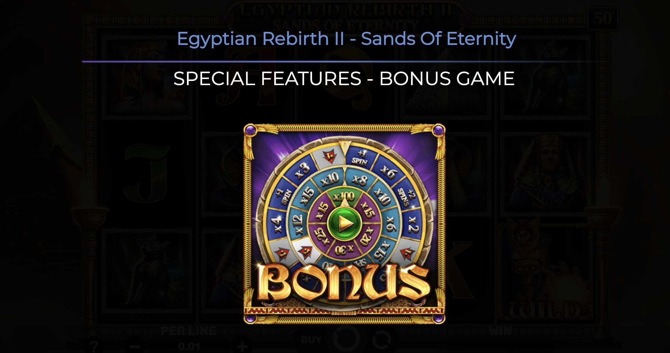 bonus Egyptian Rebirth II