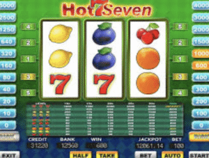 100 Hot Seven