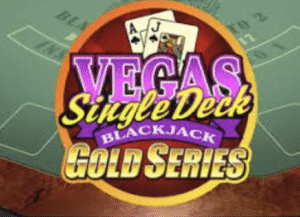 Vegas Single Deck Blackjack Gold