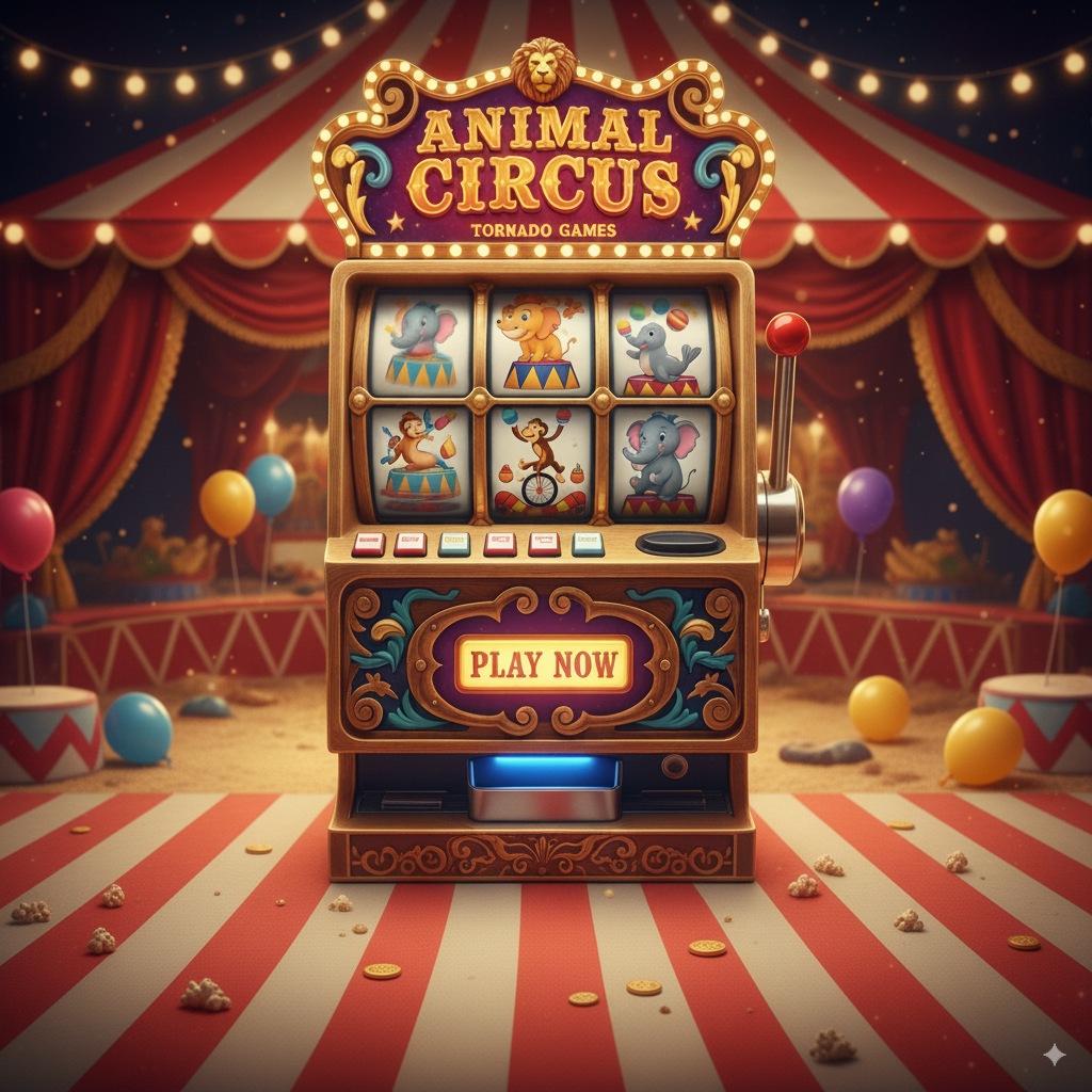 Animal Circus slot machine by Tornado Games