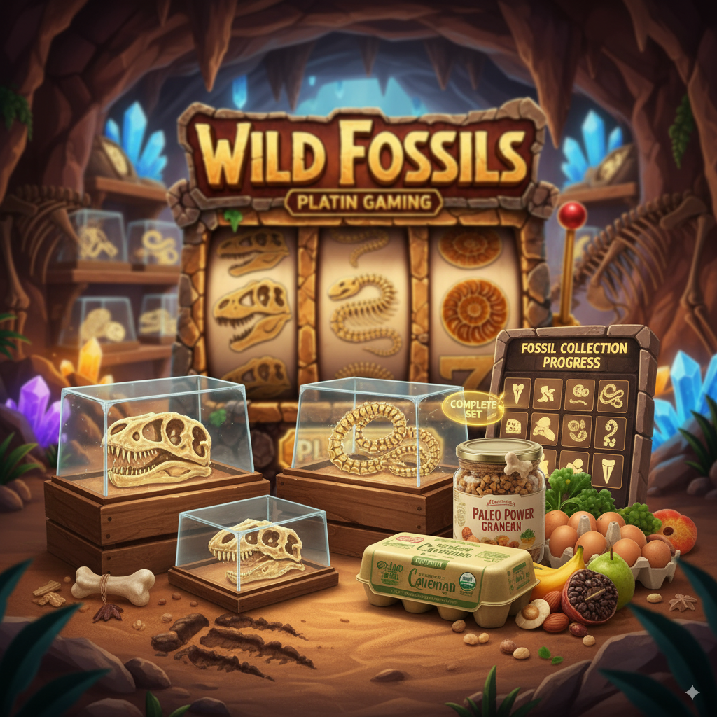 Wild Fossils-тегі қазбаларды коллекциялау жүйесі