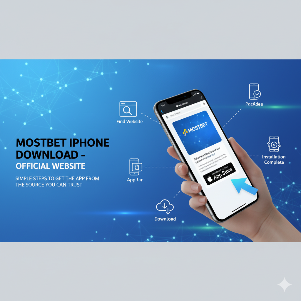 Процесс скачивания Mostbet на iPhone через официальный сайт