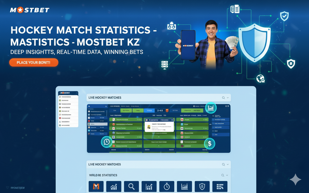 Hockey Match Statistics at Mostbet KZ