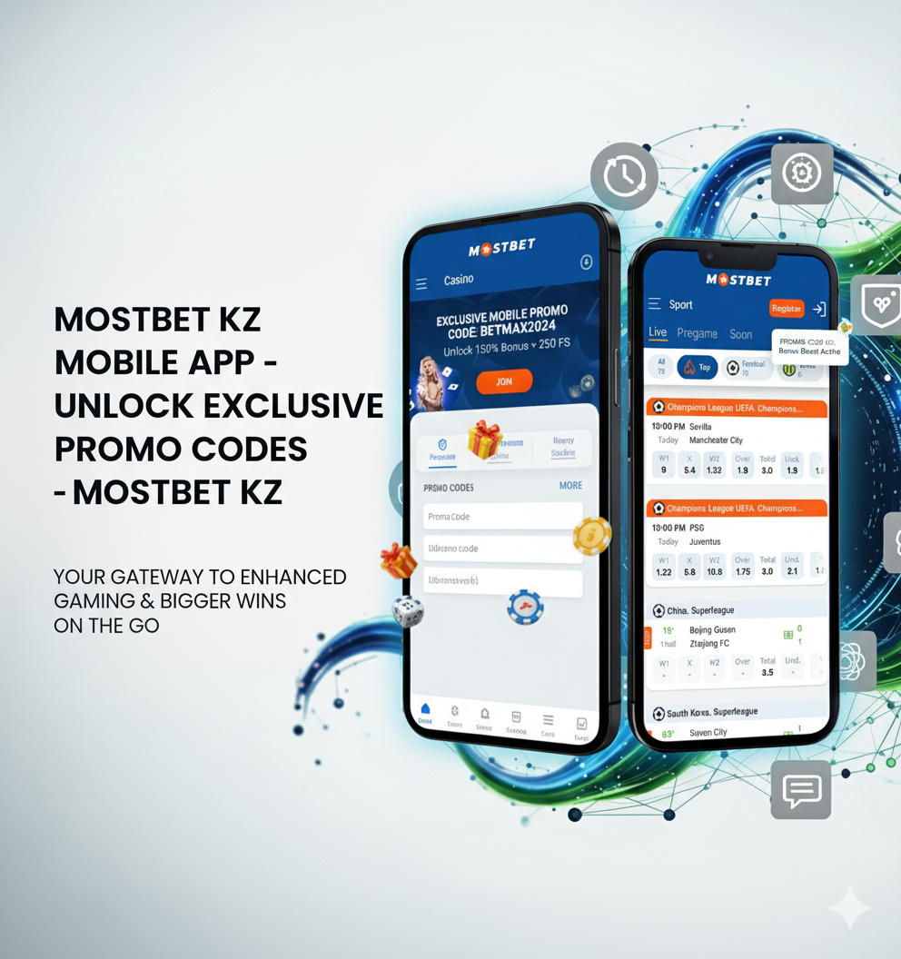 Мобильное приложение Mostbet KZ с промокодами