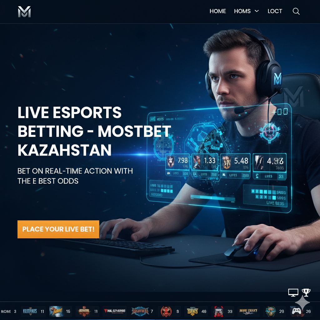 Қазақстандағы Mostbet киберспортқа лайв ставкалар