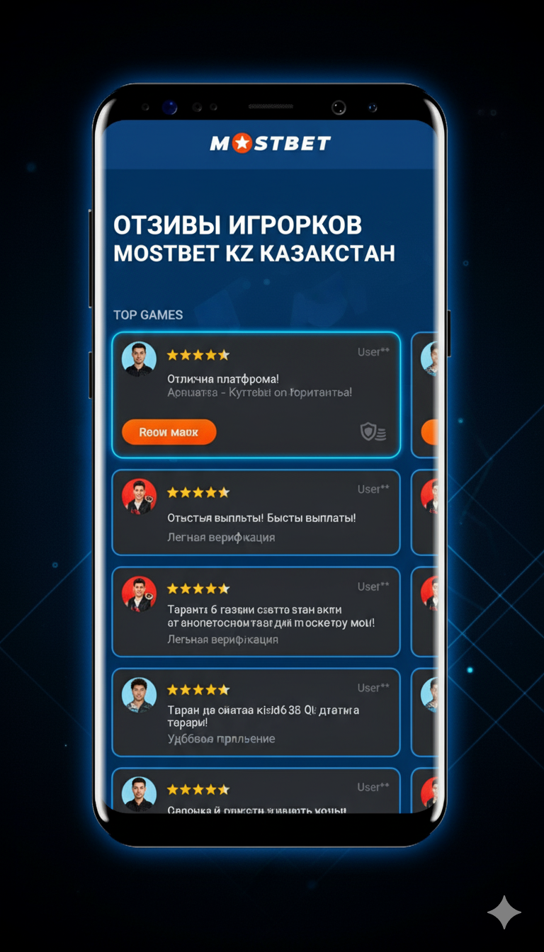 отзывы игроков mostbet kz казахстан