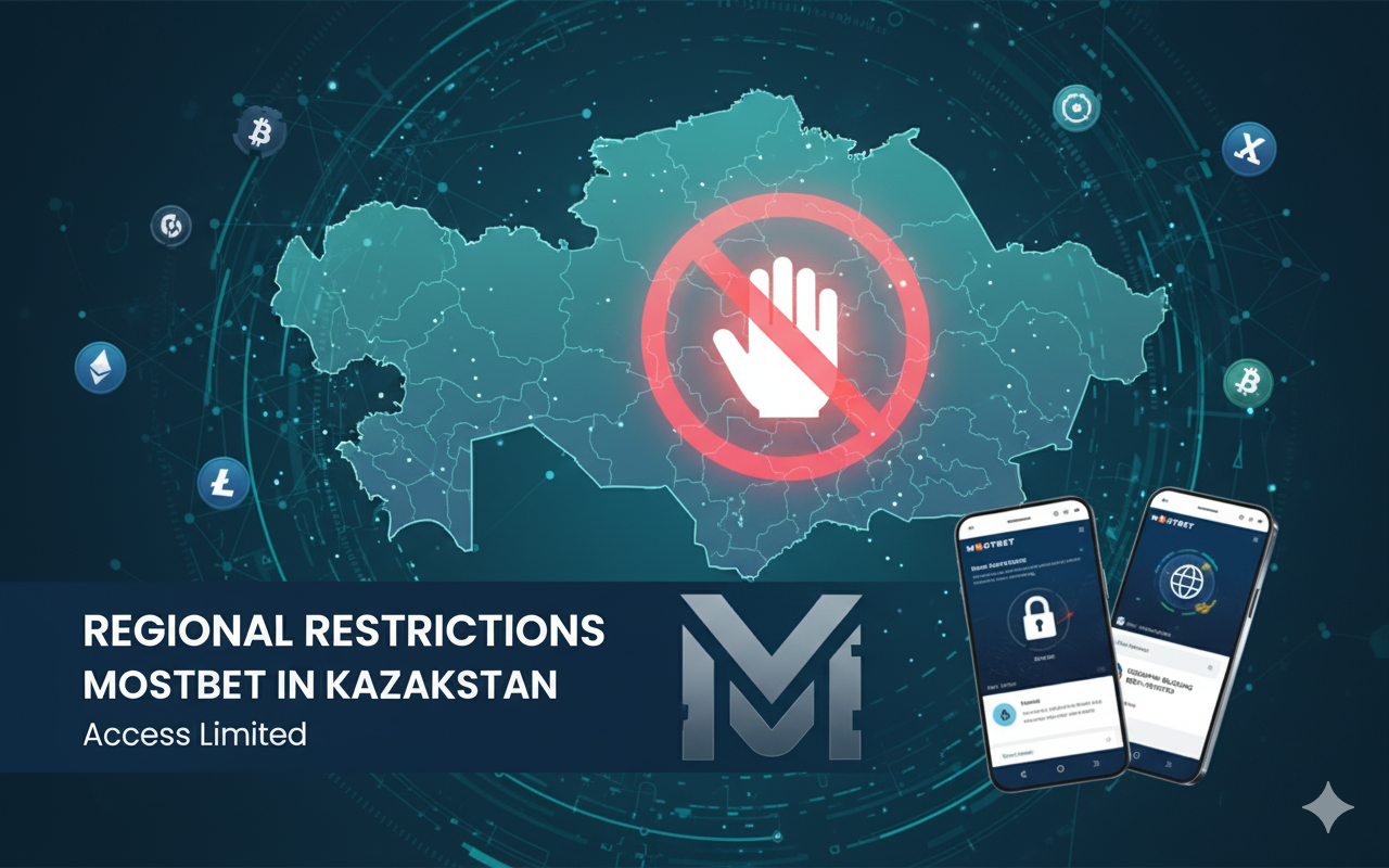Региональные ограничения Mostbet в Казахстане