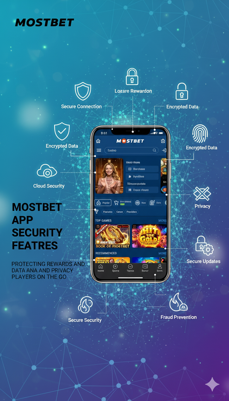 Функции безопасности в приложении Mostbet для iPhone