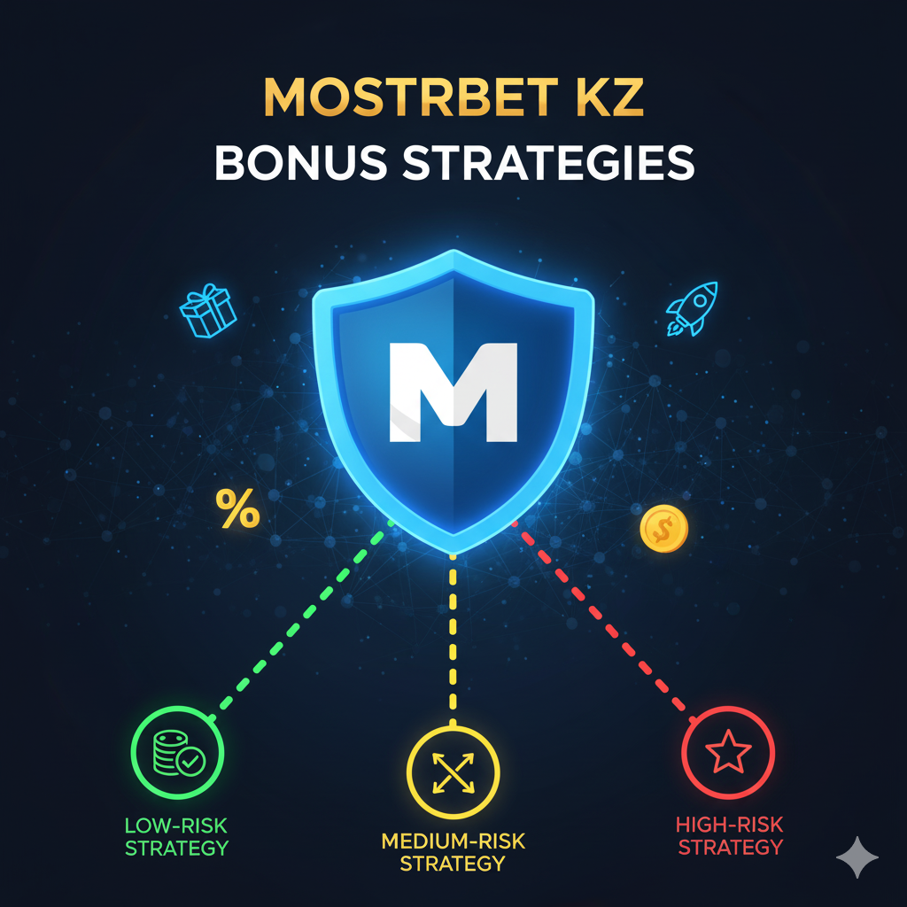 Стратегии отыгрыша бонусов Mostbet KZ