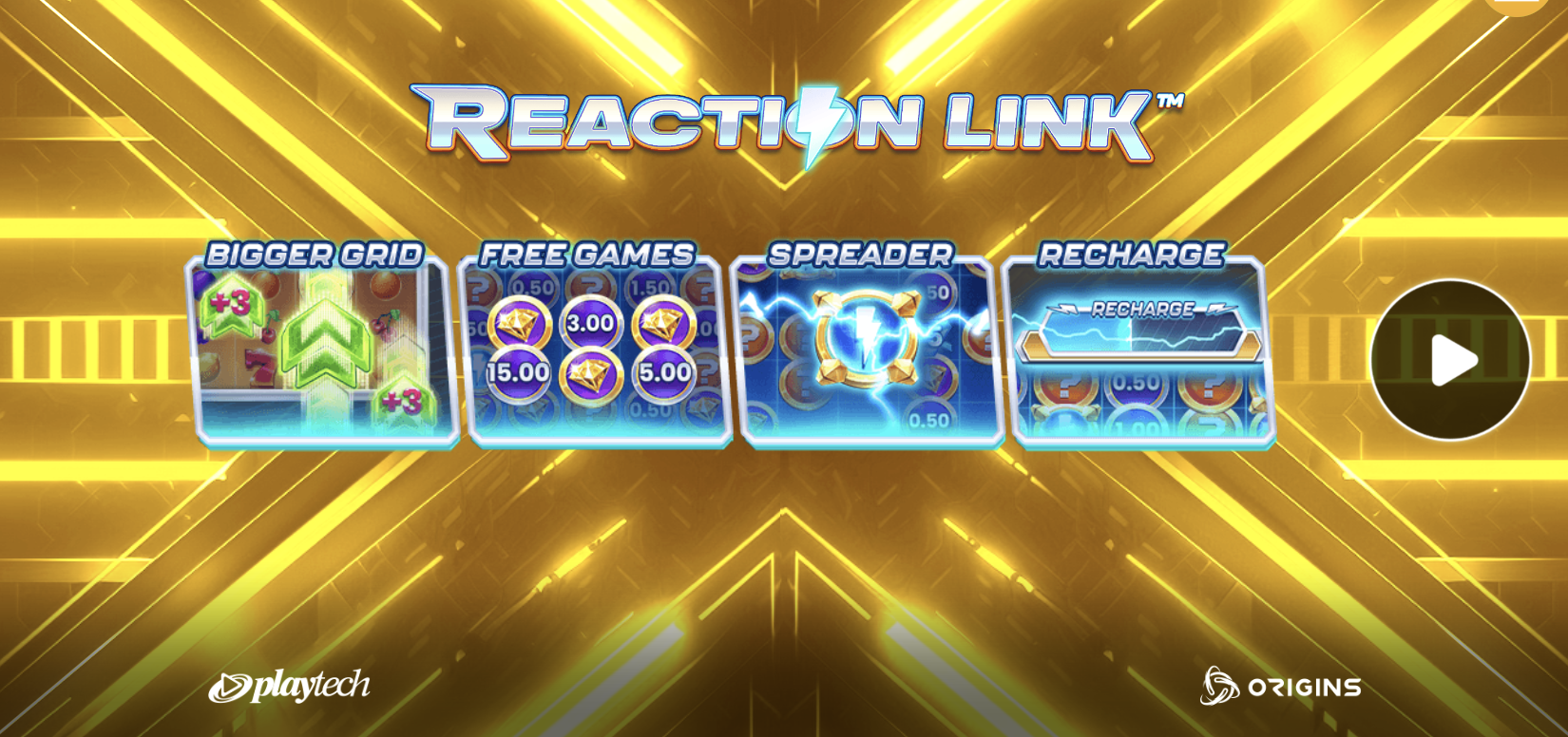 Playtech ұсынған Reaction Link инновациялық ойын автоматы