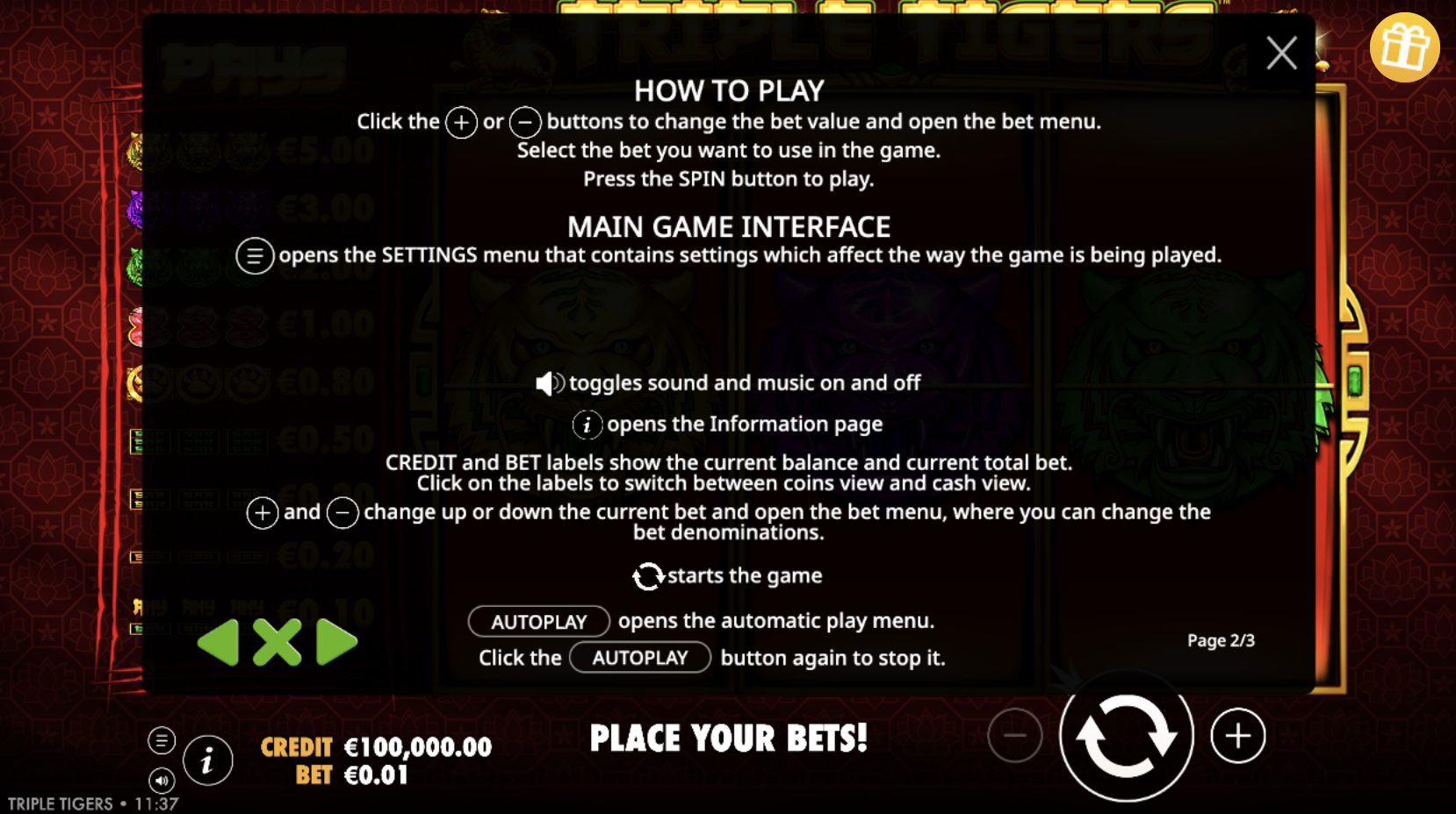 Playing Triple Tigers in online casinos in Kazakhstan