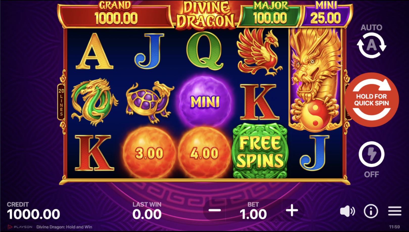 Символы Divine Dragon с азиатской мифологией и их значения
