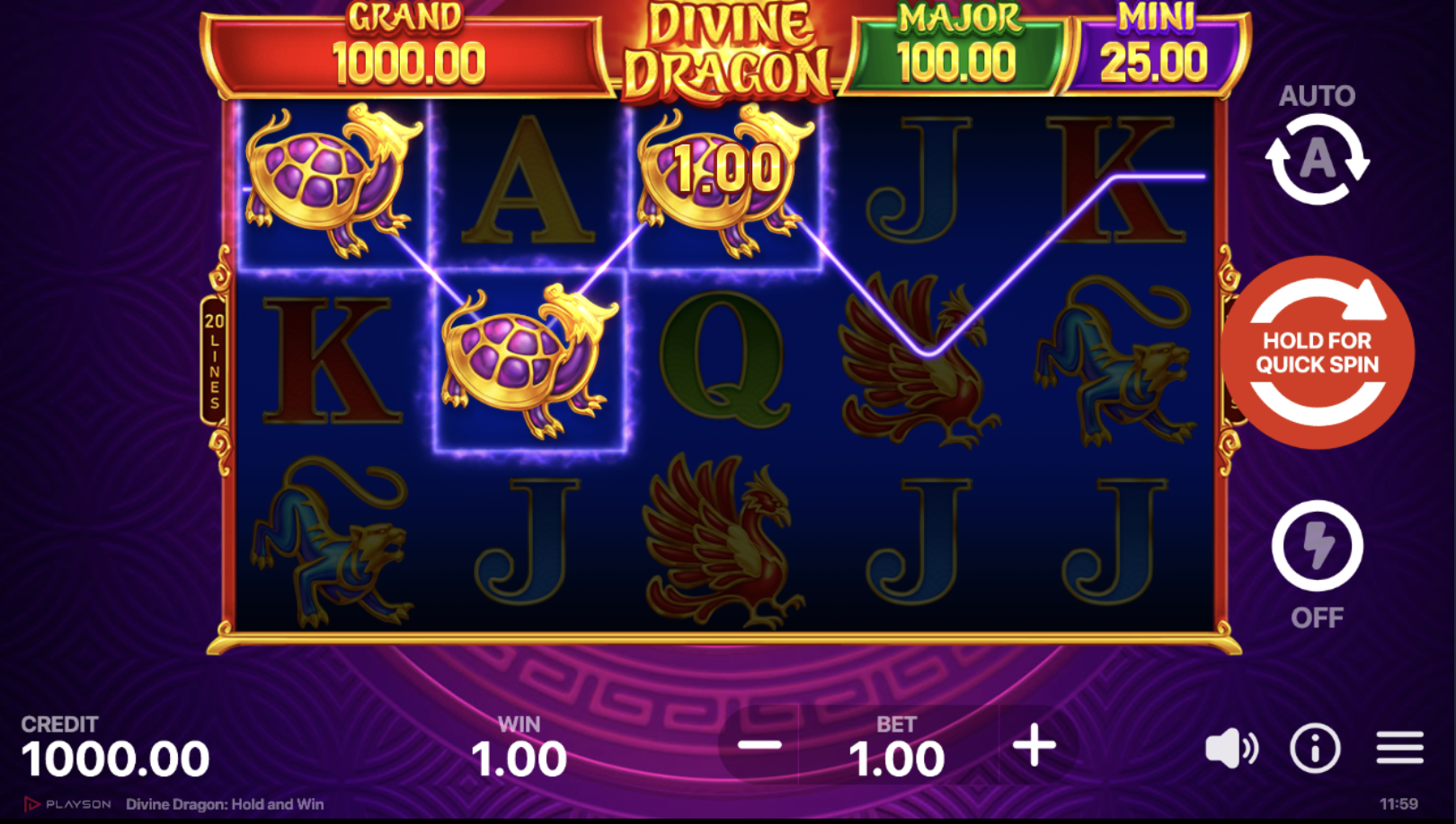 Функция респинов и удаления символов в Divine Dragon