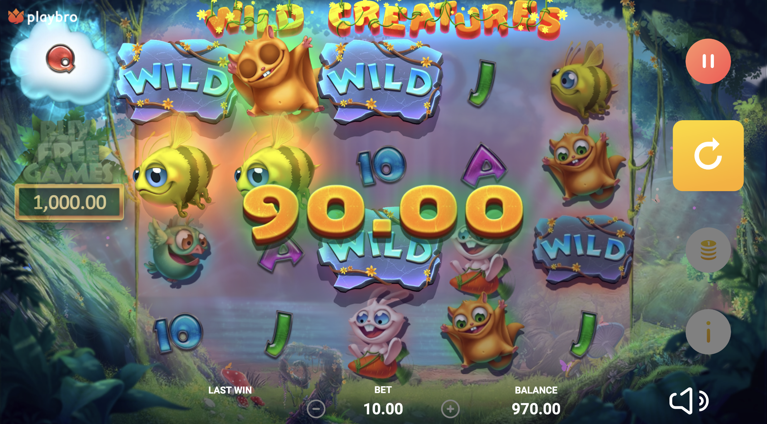 Demo mode of Wild Creatures for exploring game mechanics