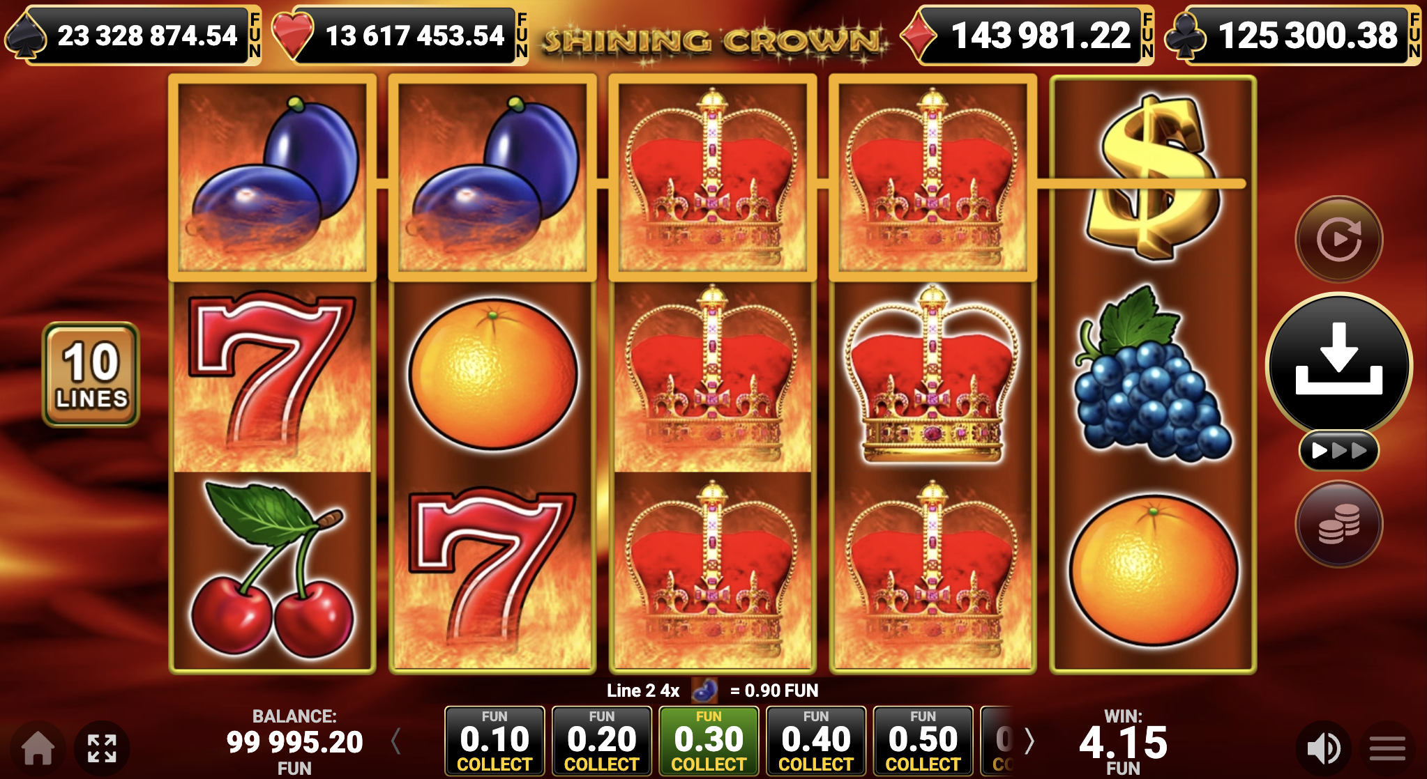Сравнение Shining Crown с конкурентами по RTP и функциям