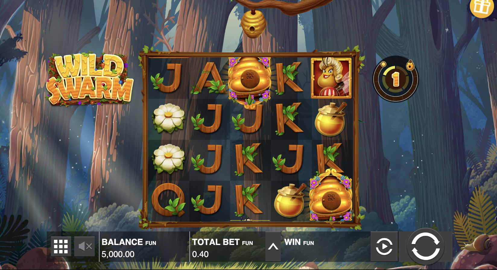 Механика Sticky Wilds в слоте Wild Swarm