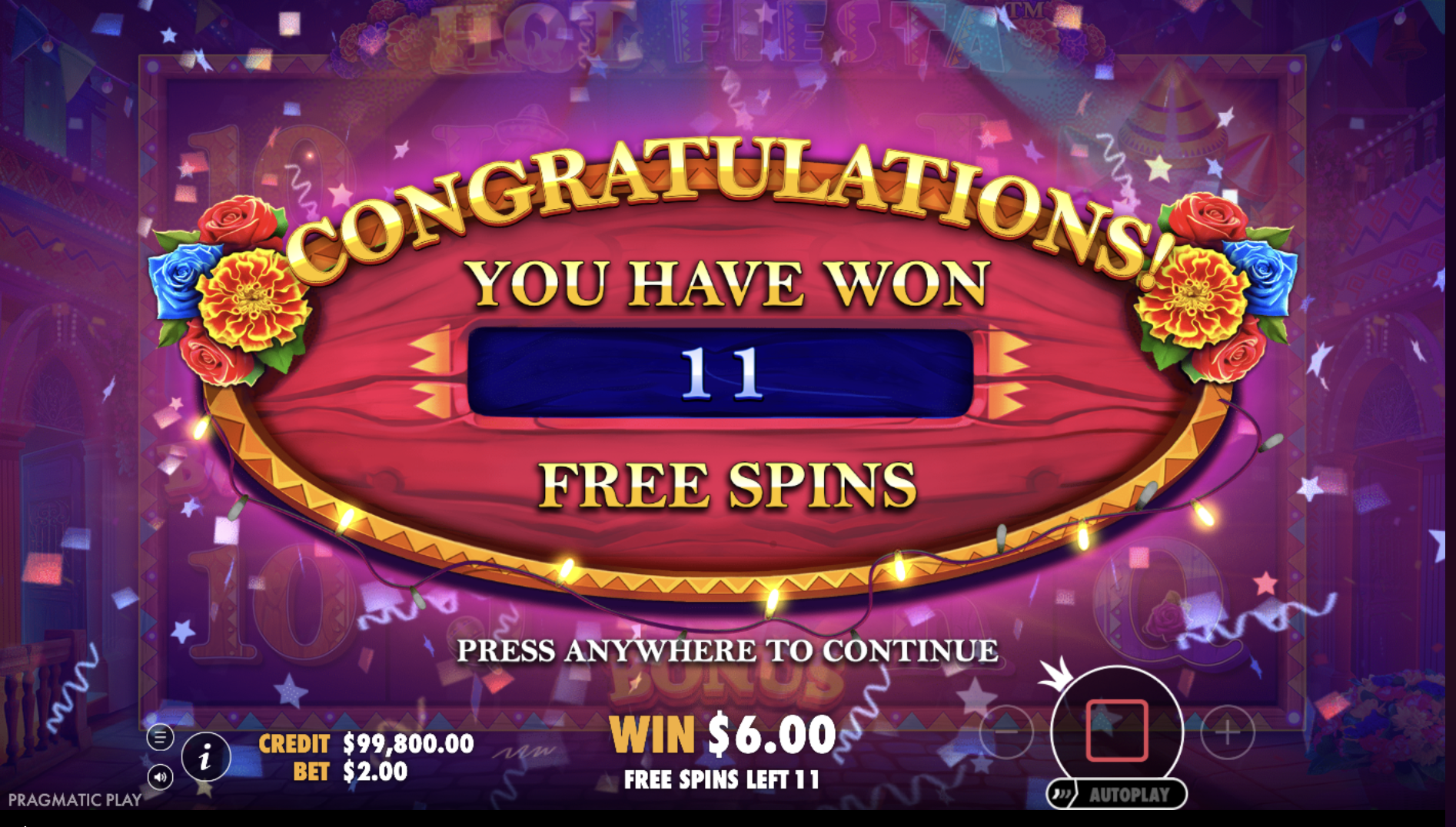Mostbet платформасындағы Hot Fiesta слотында ірі ұтыс