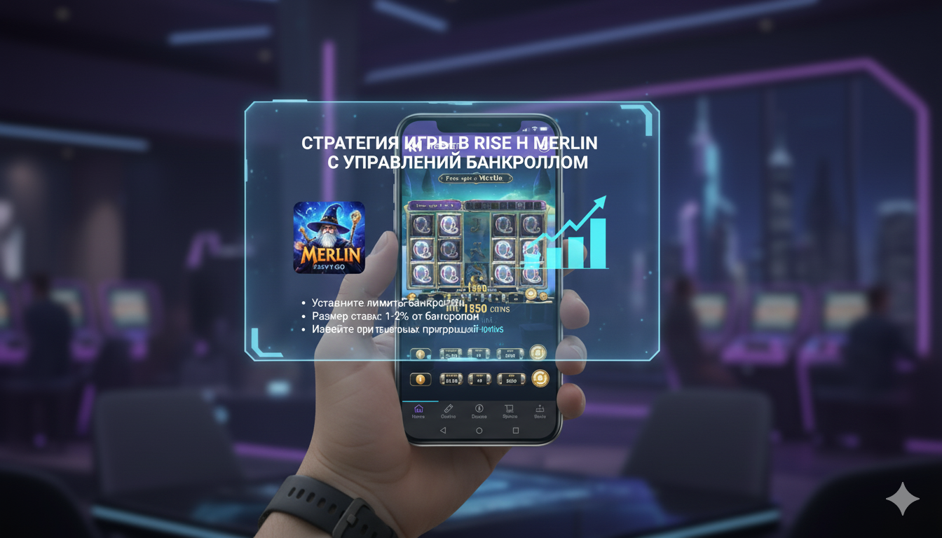 Rise of Merlin game strategy with bankroll management