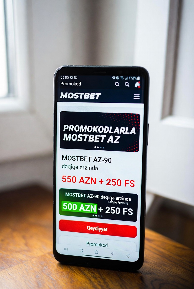 Promokodlarla Mostbet AZ mobil tətbiqi