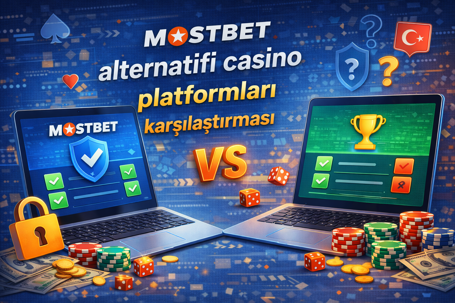 Mostbet alternatifi casino platformları karşılaştırması